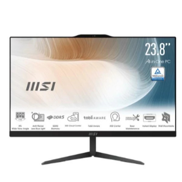 MSI PC AIO 23,8" WHITE Intel Core 5 120U 16 GB 512 GB SSD WIN 11 PRO **SCATOLA DANNEGGIATA**