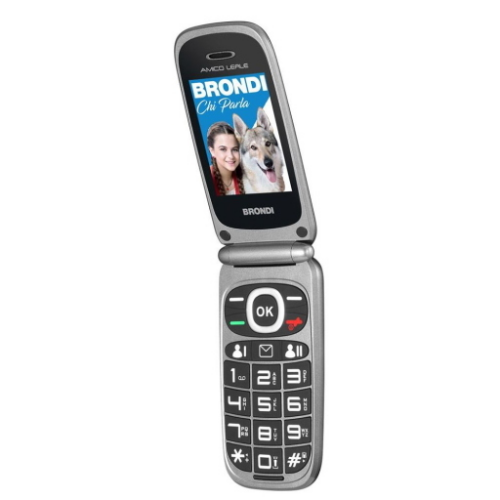 BRONDI CELLULARE AMICO LEALE+ NERO METAL