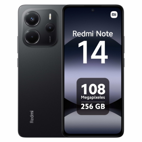 Redmi Note 14 4G 8+256 GB Midnight Black - EXTRA EU