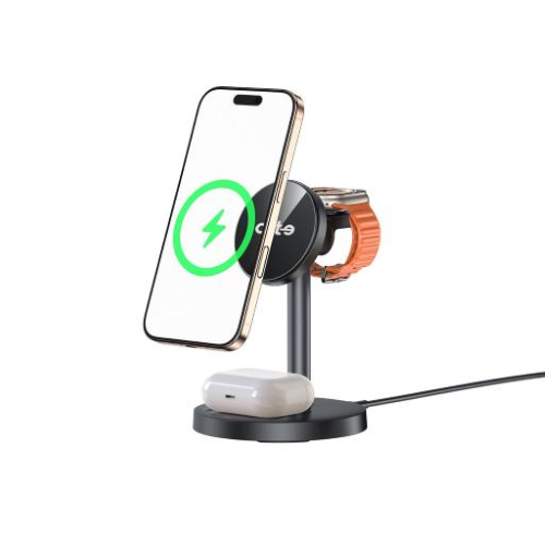Art-e Supporto Ricarica wireless 3in1 compatibile con iPhone/ iWatch e Airpods