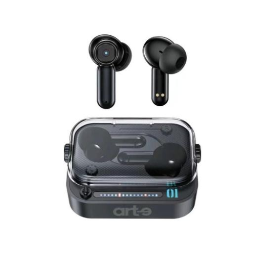 Auricolari TWS Gaming BT 5.3 ND03 Neri con ANC serie Double Beat
