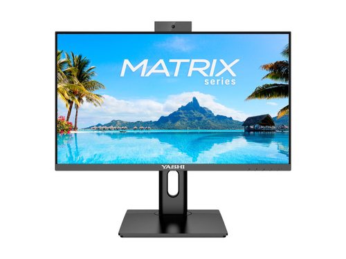 YASHI 27 LED IPS 16:9 FHD 1 MS 120hz, 350 CDM, PIVOT, WEBCAM, USB-C, DP/HDMI, MULTIMEDIALE