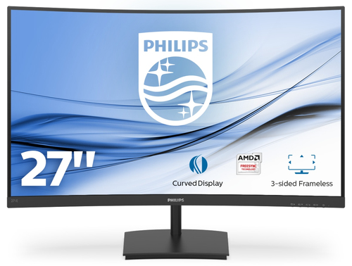 PHILIPS CURVO 27 16:9 FHD 4 MS 250 CDM VGA/HDMI MULTIMEDIALE