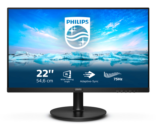 PHILIPS 21,5 LED VA 16:9 FHD 4 MS 250 CDM, VGA/DP/HDMI, MULTIMEDIALE