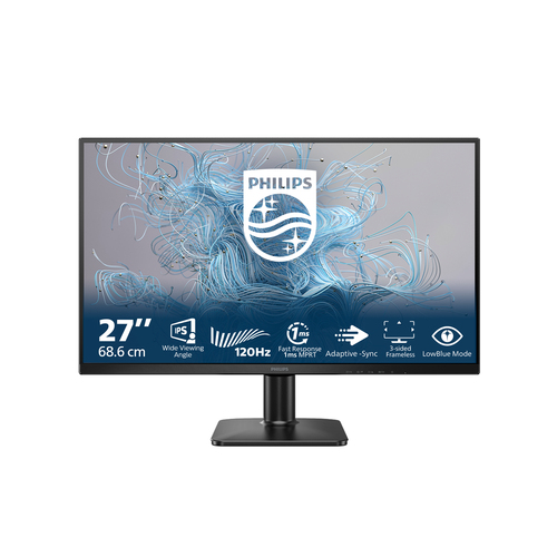 PHILIPS 27 LED IPS FHD 16:9 4 MS 250 CDM 120hz, VGA/DVI/HDMI