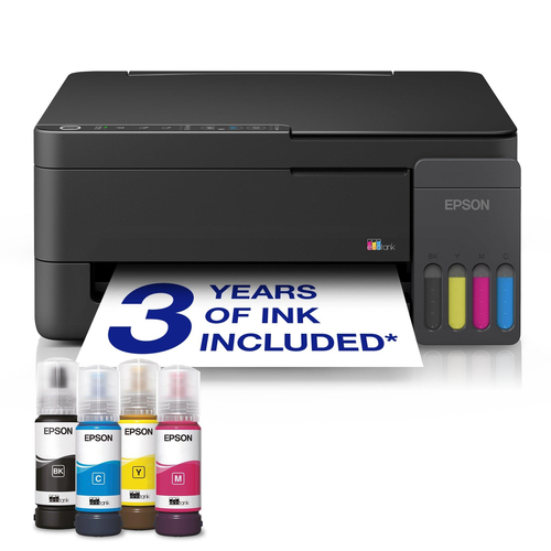 EPSON MULTIFUNZIONE INK A4 COLORE, ECOTANK ET-2910, 33 PPM, FRONTE/RETRO, USB/LAN/WIFI, 3 IN 1