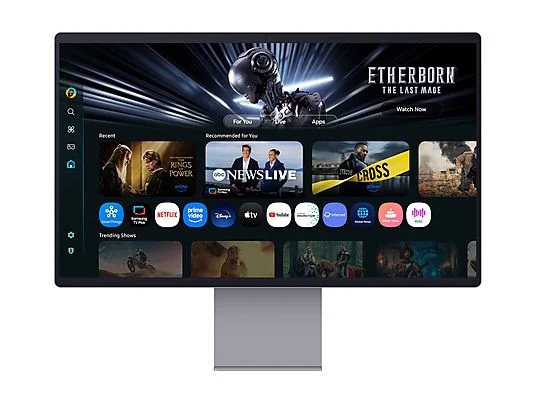 SAMSUNG SMART 32 OLED 16:9 4K UHD 0,03 MS 250 CDM 165hz, PIVOT, DP/HDMI, MULTIMEDIALE, SMART M9