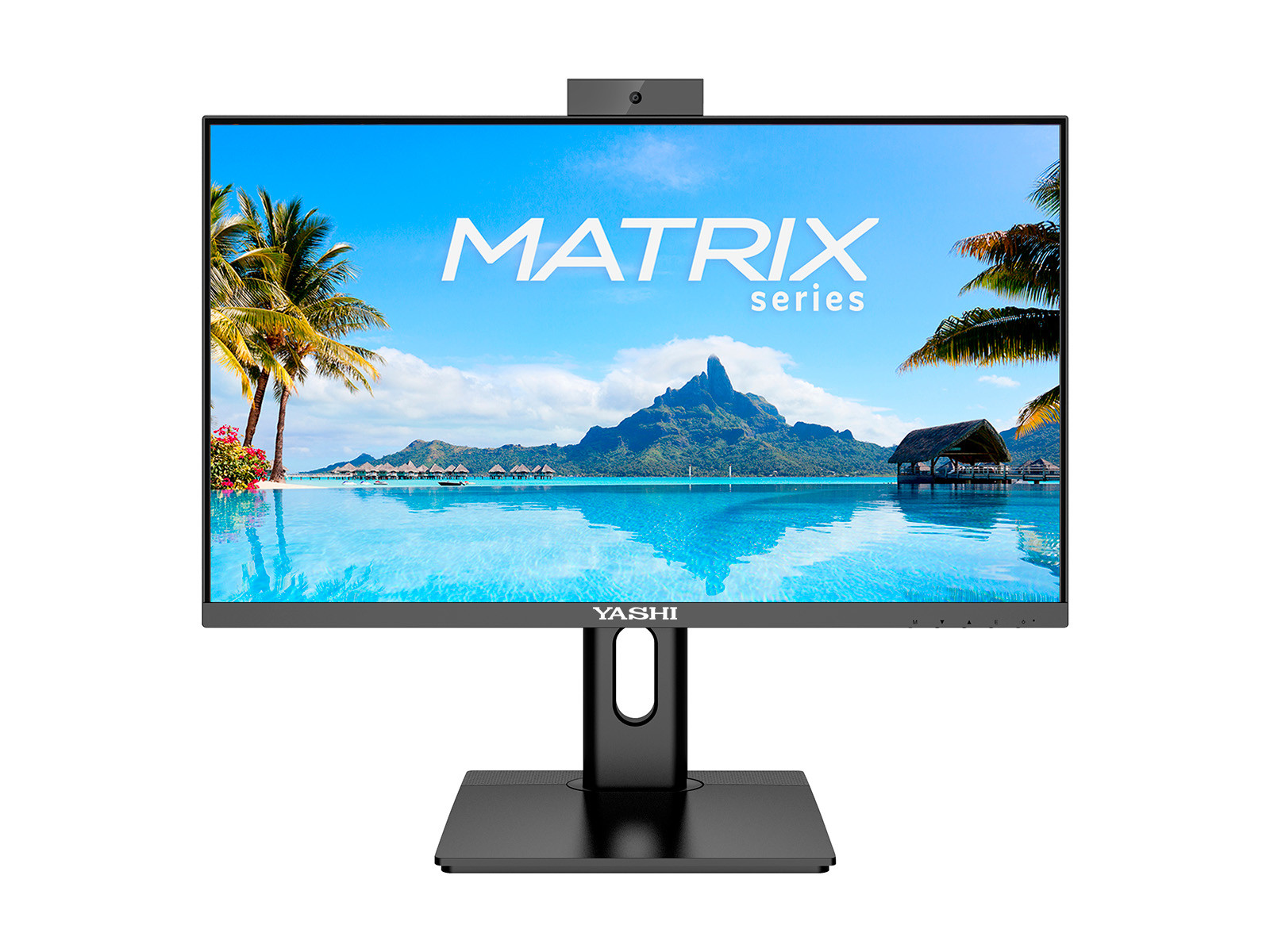 YASHI 24 LED IPS 16:9 FHD 1 MS 300 CDM, WEBCAM, DP/HDMI, PIVOT, MULTIMEDIALE