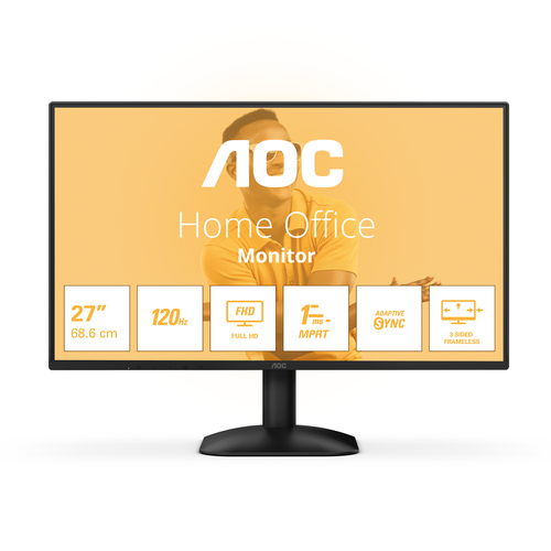 AOC 27 LED VA 16:9 FHD 4 MS 300 CDM 120hz, VGA/HDMI