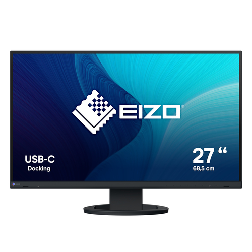 EIZO 27 LED IPS 16:9 QHD 350 CDM, PIVOT, USB-C, DP/HDMI, FLEXSCAN, GAR 7 ANNI