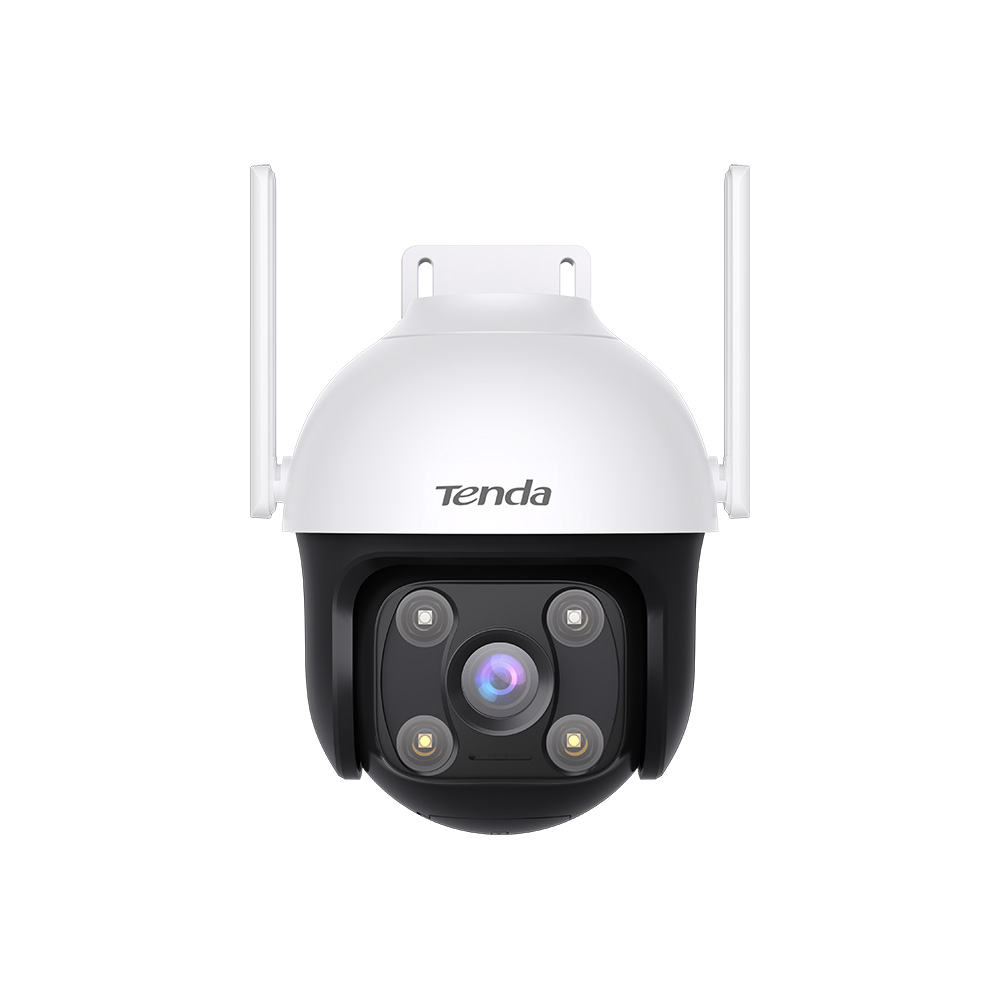 TENDA WI-FI CAMERA 4 MP, WI-FI4, OUTDOOR, FULL COLOR, PAN-TILT