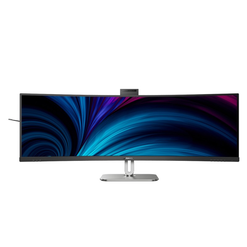 PHILIPS CURVO 49 LED VA 32:9 4K UHD 4 MS 450 CDM, REG ALTEZZA, USB-C DOCK, WEBCAM, DP/HDMI