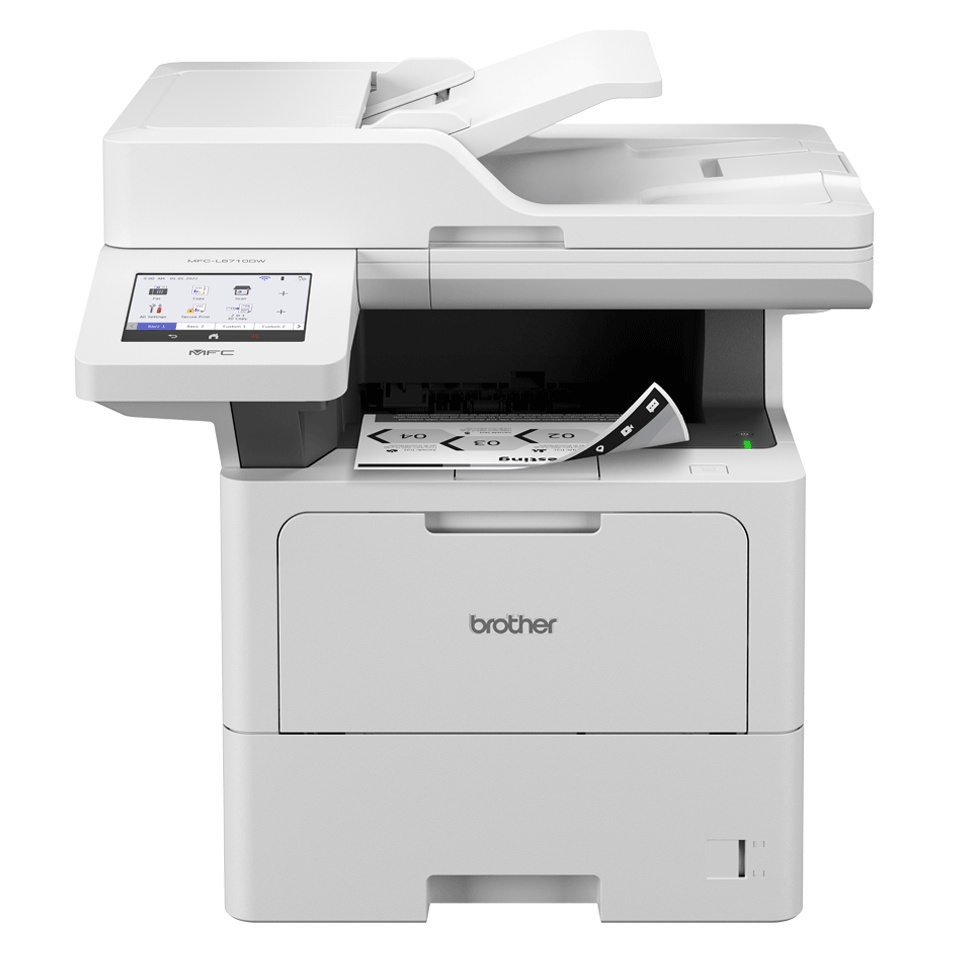 BROTHER MULTIFUNZIONE LASER A4 B/N, 50 PPM SCANSIONE FRONTE/RETRO AUTO USB/WIFI 4 IN 1