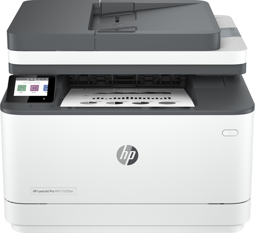 HP MULTIFUNZIONE LASER A4 B/N, LASERJET PRO MFP 3102 FDW, 33 PM ADF, FRONTE/RETRO, USB/LAN/WIFI