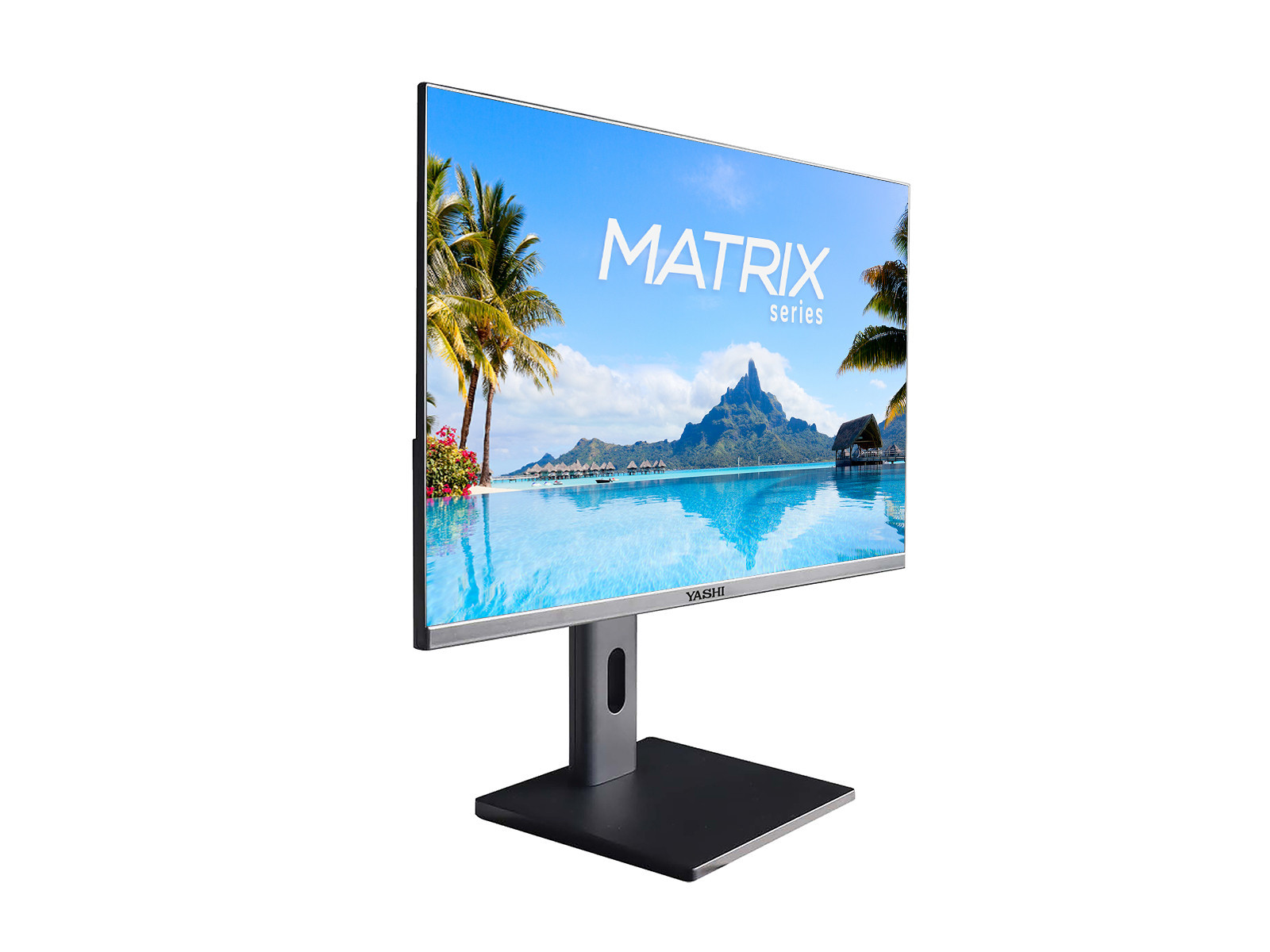 YASHI 27 LED IPS QHD 1 MS 120hz 300 CDM, REG ALTEZZA, DP/HDMI, MULTIMEDIALE