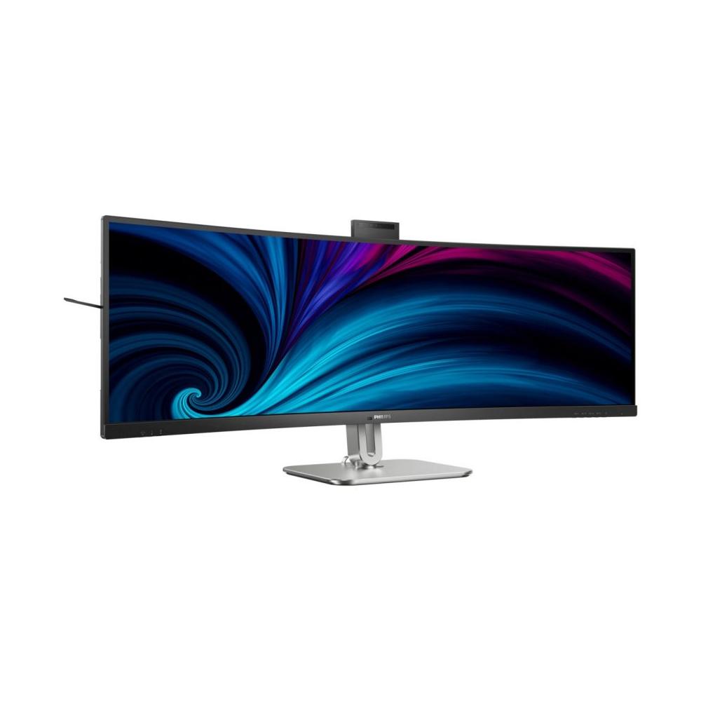PHILIPS CURVO 49 LED VA DUAL QHD 32:9 4 MS 450 CDM, USB-C DOCK, WEBCAM, REG ALTEZZA, DP/HDMI, MULTIMEDIALE