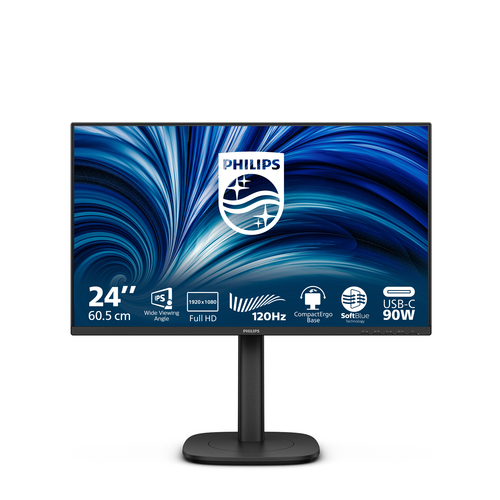 PHILIPS 23,8 LED IPS FHD 16:9 4 MS 300 CDM, PIVOT, USB-C DOCK, DP/HDMI