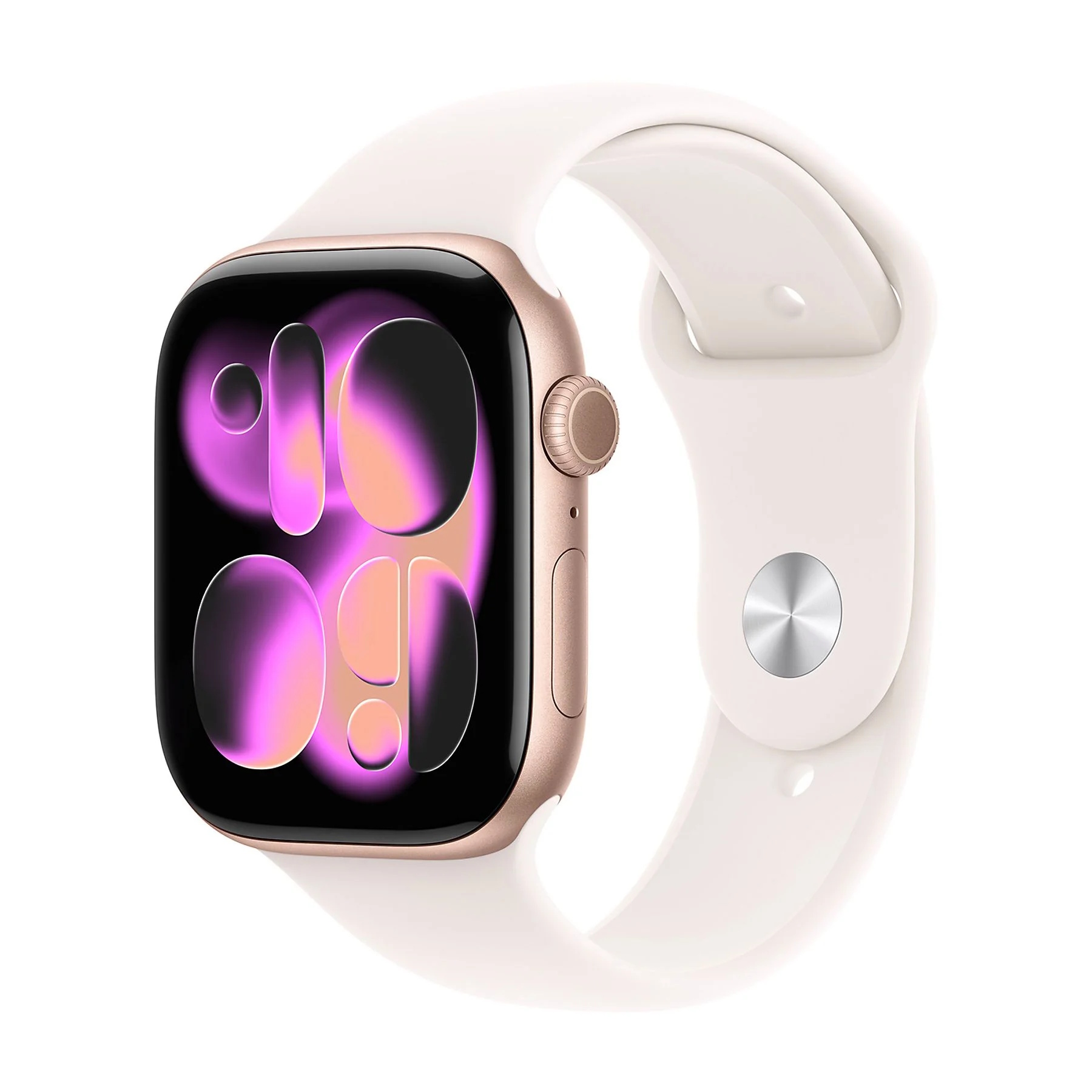 APPLE WATCH SERIES 11 GPS E CELLULAR 46 MM ROSE GOLD ALUMINIUM CASE WITH LIGHT BLUSH SPORT BAND, M/L