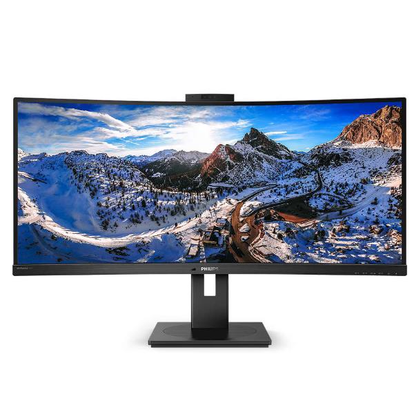 PHILIPS CURVO 34 LED VA 21:9 3440X1440 500 CD/M, DP/HDMI, USB-C, WEBCAM, ALTEZZA, MULTIMEDIALE