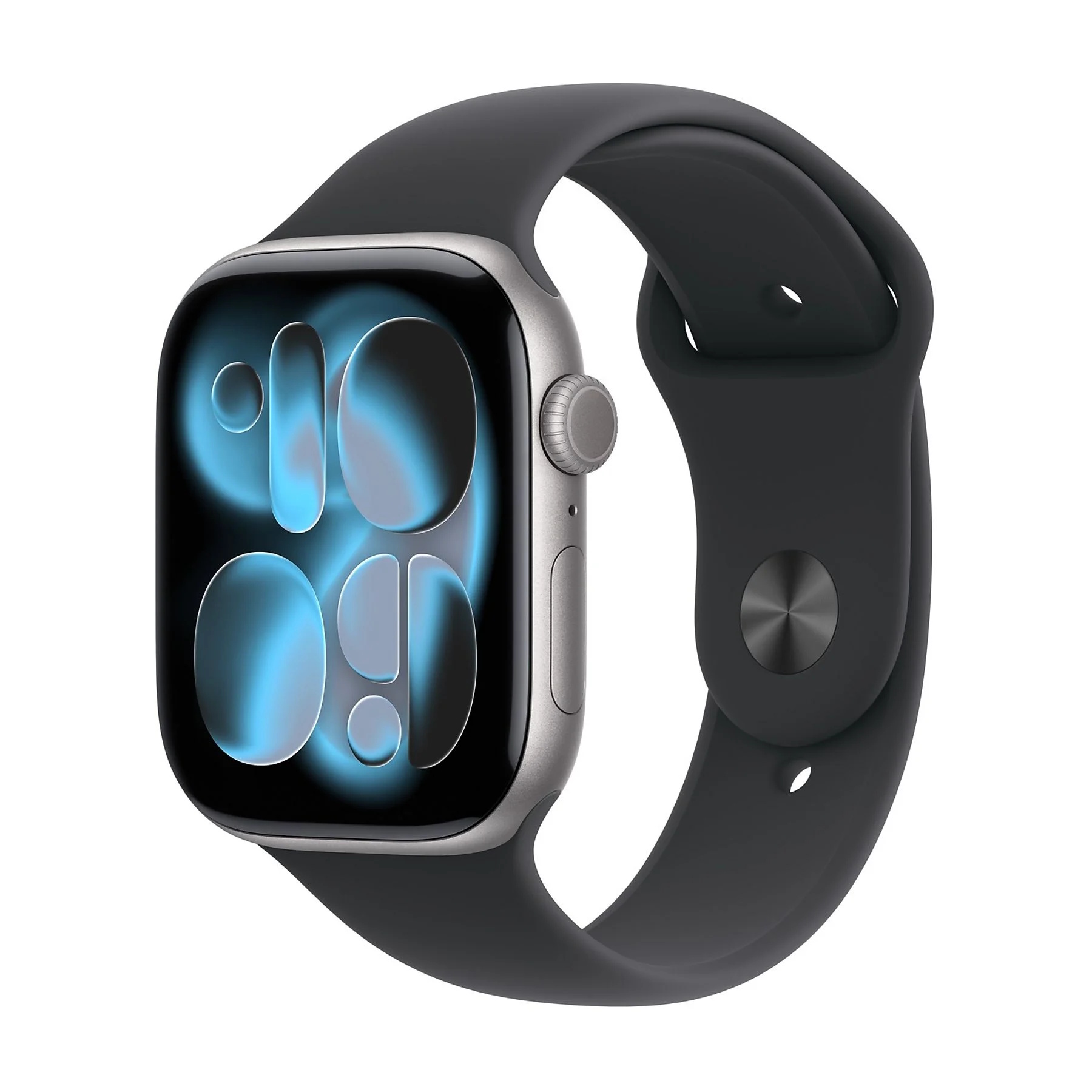 APPLE WATCH SERIES 11 GPS 46 MMSPACE GREY ALUMINIUM CASE WITH BLACK SPORT BAND, S/M
