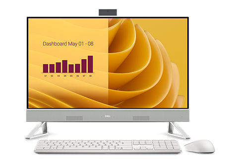 DELL PC AIO 27" Intel Core 7 150U 16 GB 512 GB SSD WIN 11 PRO
