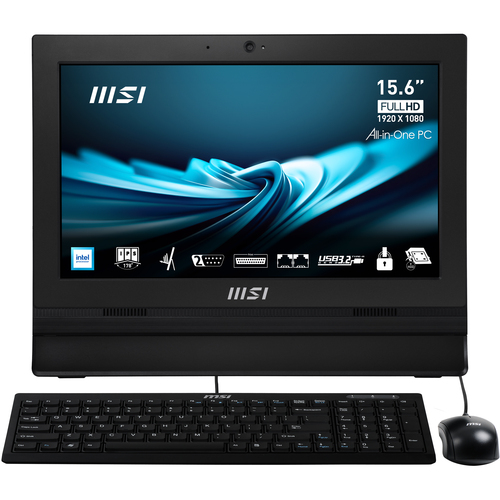MSI PC AIO 15,6" TOUCH BLACK Intel N100 8 GB 256 GB SSD FREEDOS