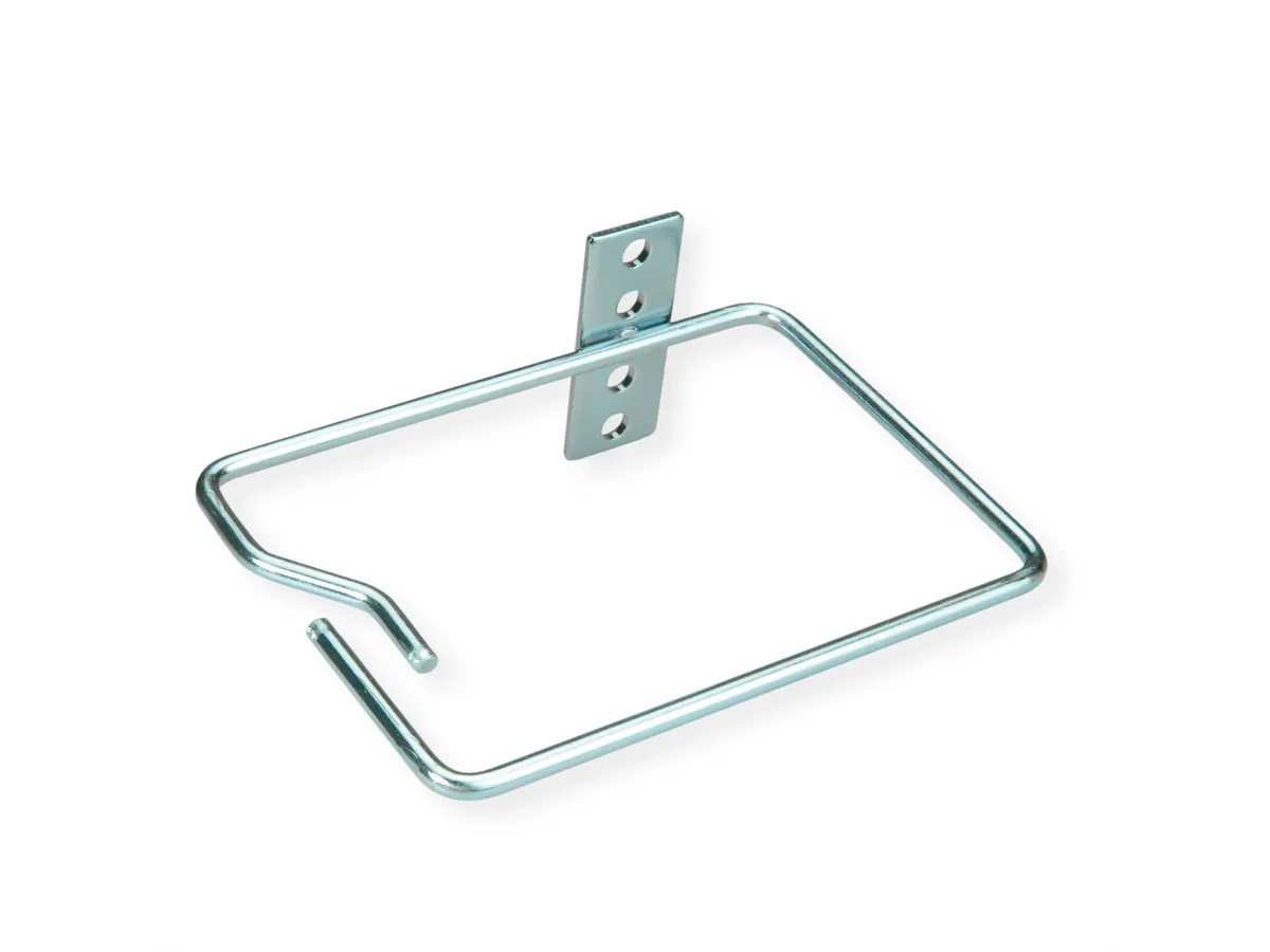 ROLINE 19" ANELLO GESTIONE CAVI, VERTICALE, 140X100 MM, METALLO, MONTAGGIO SX, INGRESSO CAVI DX