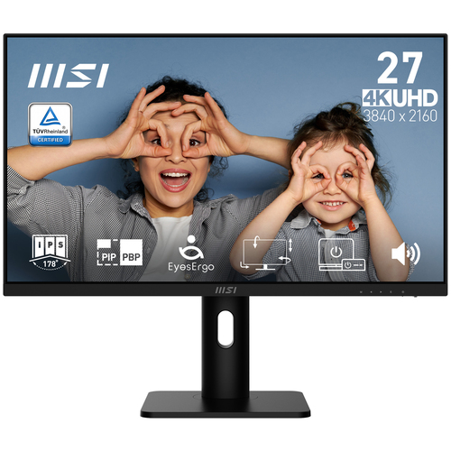 MSI 27 LED IPS 4K UHD 16:9 4ms 300 CDM, PIVOT, DP/HDMI, MULTIMEDIALE