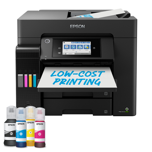 EPSON MULTIFUNZIONE INK A4 COLORE, ECOTANK ET-5855, 25 PPM, FRONTE/RETRO, ADF, USB/LAN/WIFI, 4 IN 1