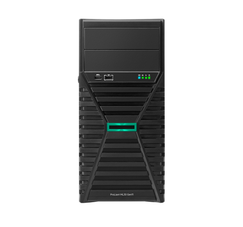 HPE SERVER PROLIANT ML30 GEN 11 E-2434 3.4 GHZ 4C 1P 32 GB-DR 8 SFF VROC 2X480 GB SATA SSD 800W RPS EU SE