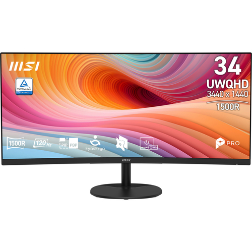 MSI CURVO 34 LED VA UWQHD 21:9 1500R 120Hz 1ms