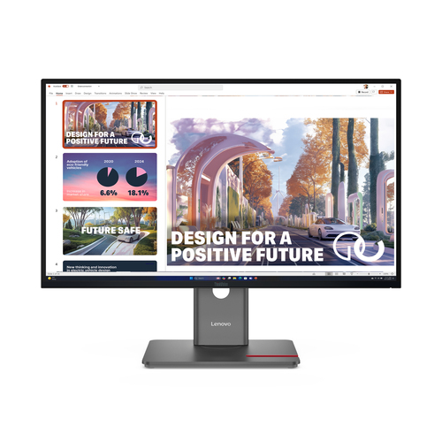 LENOVO 27 LED IPS 16:9 WQHD 6 MS 350 CDM, USB-C DOCK, PIVOT, DP/HDMI, P27 QD-40