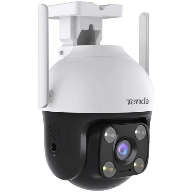 TENDA CAMERA WIFI 3 MP, WI-FI6, OUTDOOR, FULL COLOR, PAN-TILT, WALL MOUNT