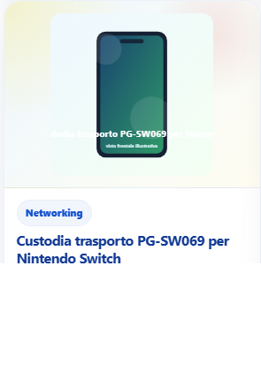 Custodia trasporto PG-SW069 per Nintendo Switch