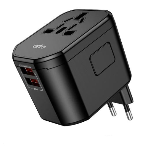 Alimentatore da viaggio universale Ricarica rapida 20W - UK/EU/US