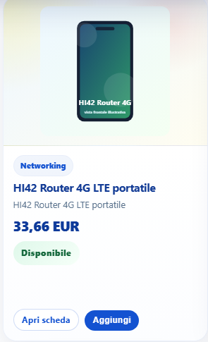 Hoco HI42 Router 4G LTE portatile